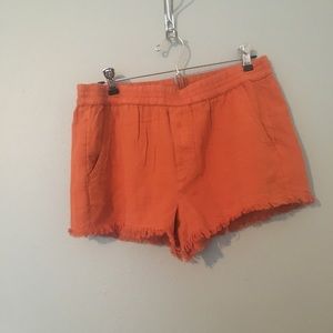 Aerie fringe hem shorts